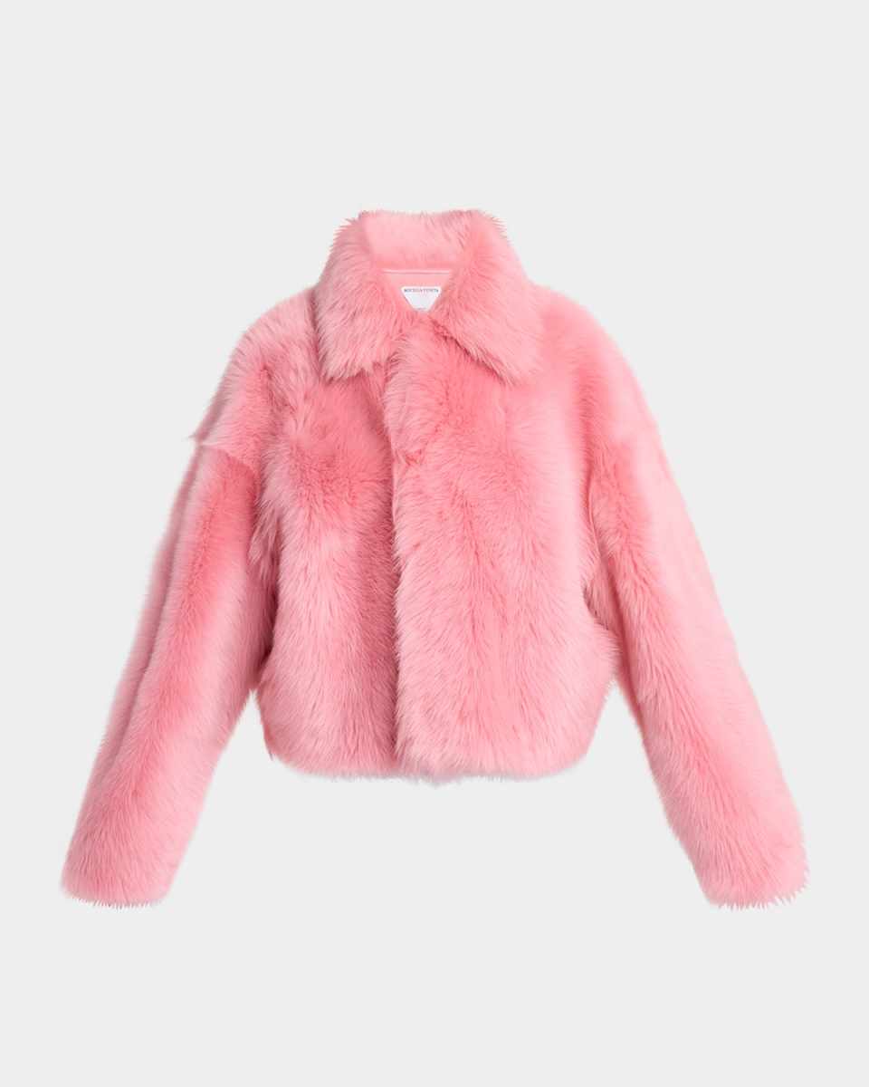 Toscana Sheep Shearling Crop Jacket